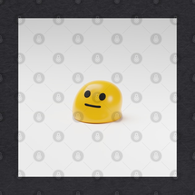 Neutral Face Emoji v1 by VonKagaoan